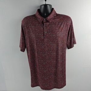 Maelreg performance polo shirt‎ red mens short sleeve golf 4780 XL